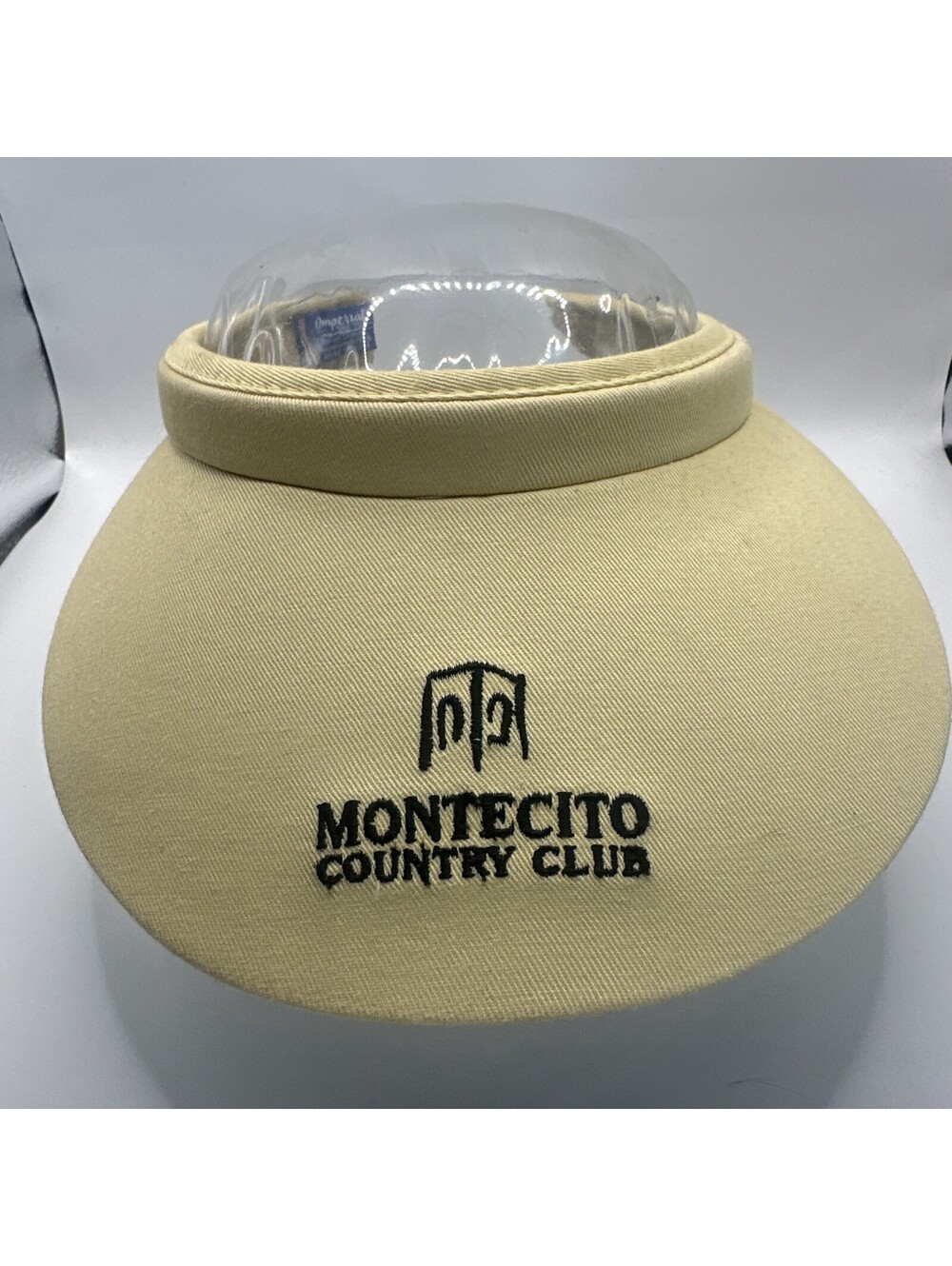Montecito Country Club Vintage Imperial Structured Women's Visor